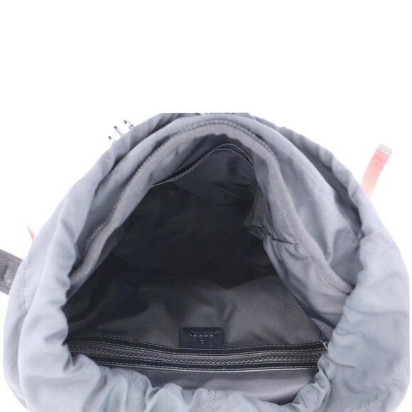 Gucci  L'Aveugle Par Amour Embroidered Techno Web Canvas Backpack Black - Picture 9 of 12